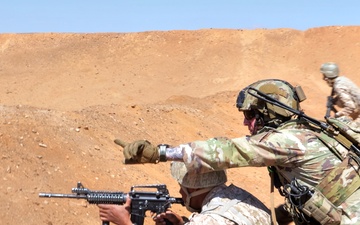 Eager Lion 2024: 3rd SFAB and Jordanian Armed Forces conduct Squad Live Fire