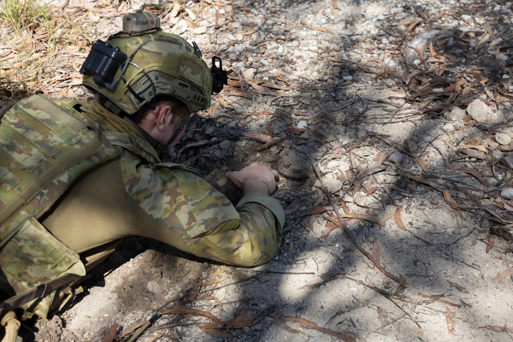 Wallaby Walk 24: U.S. Marines, Soldiers, ADF participate in route clearance