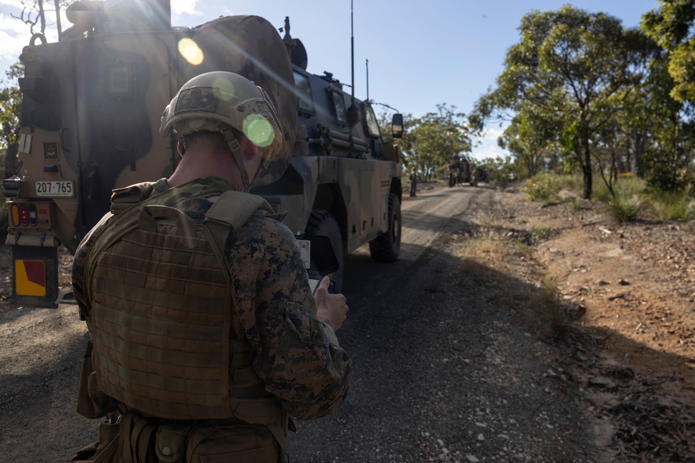 Wallaby Walk 24: U.S. Marines, Soldiers, ADF participate in route clearance