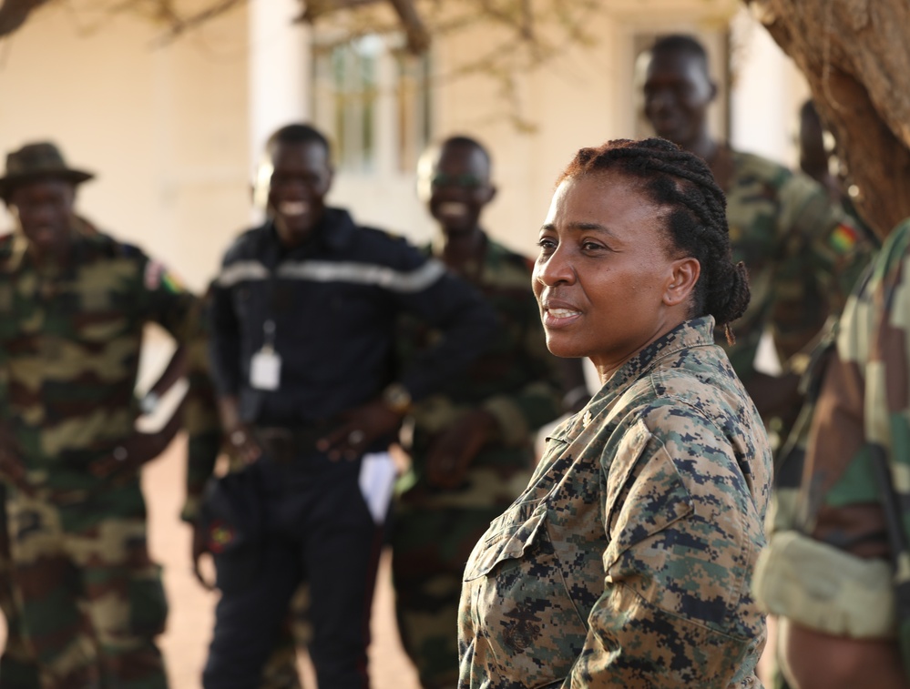 US Marine Forces Reserve leads combat lifesaver exchange in Senegal