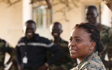 Bridging continents: US Marine Forces Reserve lead combat lifesaver exchange in Senegal with Ghanaian touch