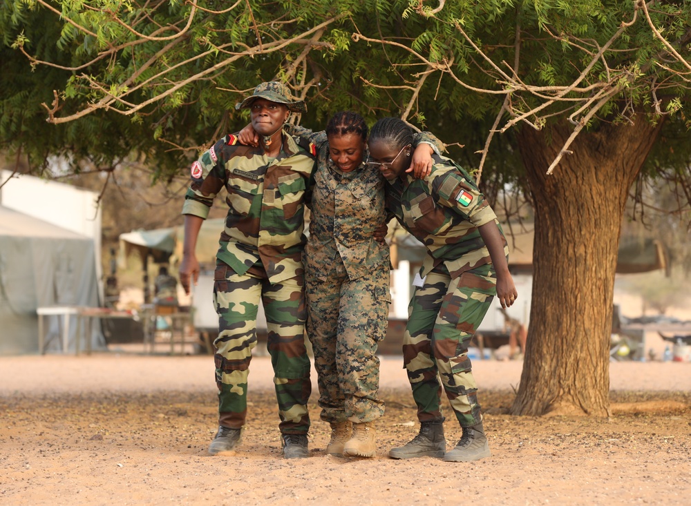 US Marine Forces Reserve leads combat lifesaver exchange in Senegal