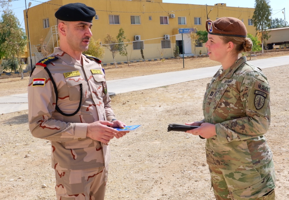 Eager Lion 24: 3rd SFAB and Iraqi Security Force Core Planning Team work together