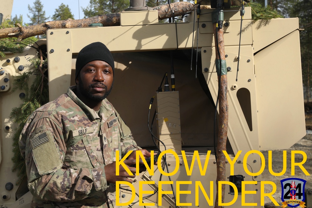 Know Your Defender Staff Sgt. William Self