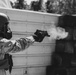 French Service Member attends the Marine Corps Security Forces Regiment Close Quarters Battle Course