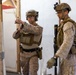 French Service Member attends the Marine Corps Security Forces Regiment Close Quarters Battle Course