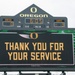 Oregon National Guard supports the University of Oregon Spring Football Game