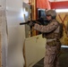 French Service Member attends the Marine Corps Security Forces Regiment Close Quarters Battle Course