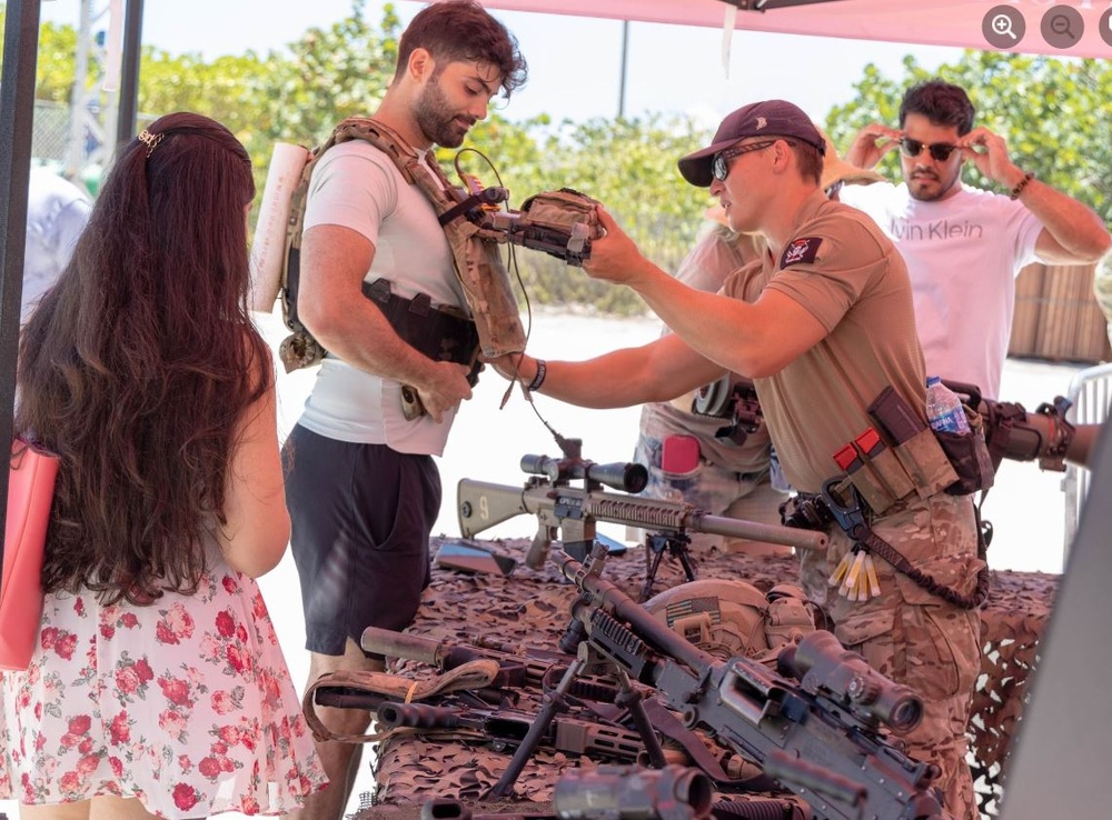 U.S. Army Engages the Public at Miami at Air and Sea Show