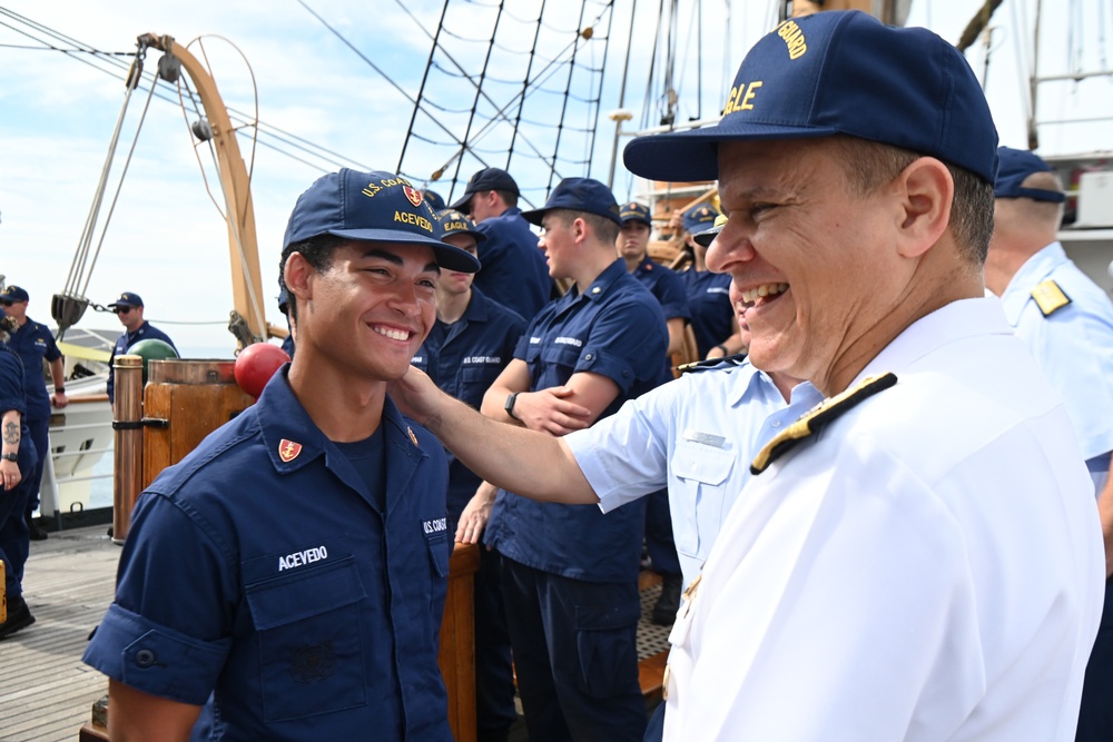 U.S. Coast Guard Cutter Eagle arrives in the Dominican Republic