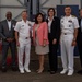 USS Carl Vinson Leadership attend a Chamber of Commerce Reception