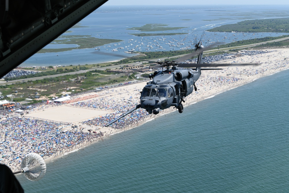 New York 106th Rescue Wing participates in 2024 Bethpage air show at Jones Beach