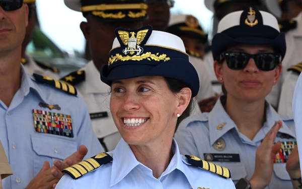 U.S. Coast Guard Cutter Eagle arrives in the Dominican Republic