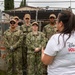 USS Carl Vinson (CVN 70) Sailors volunteer at the Boys and Girls Club of Fullerton, Richman Branch, with Disney VoluntEARS members during a community relations event during Los Angeles Fleet Week
