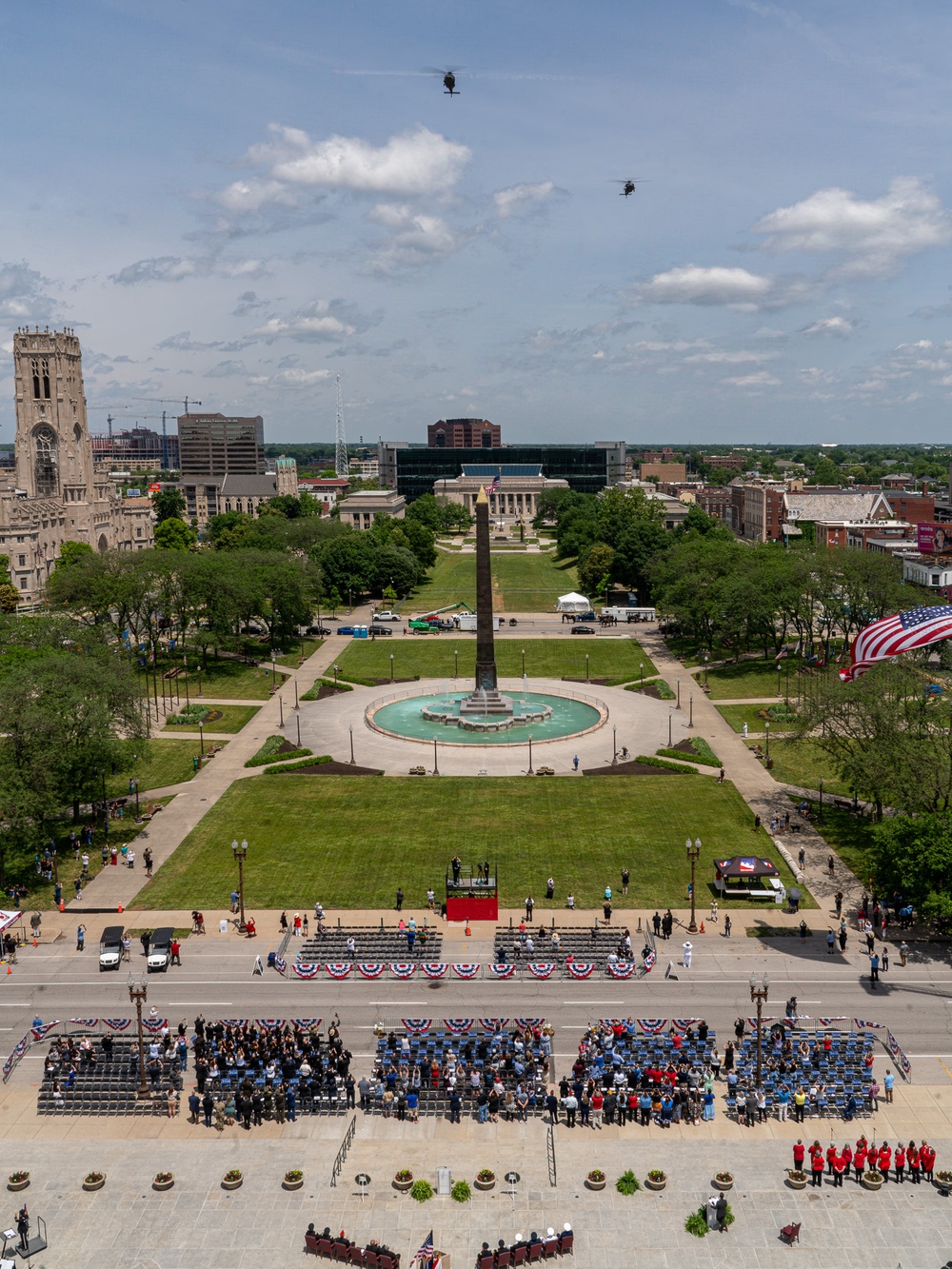 The Indiana National Guard Hosts Annual 500 Festival Memorial Service