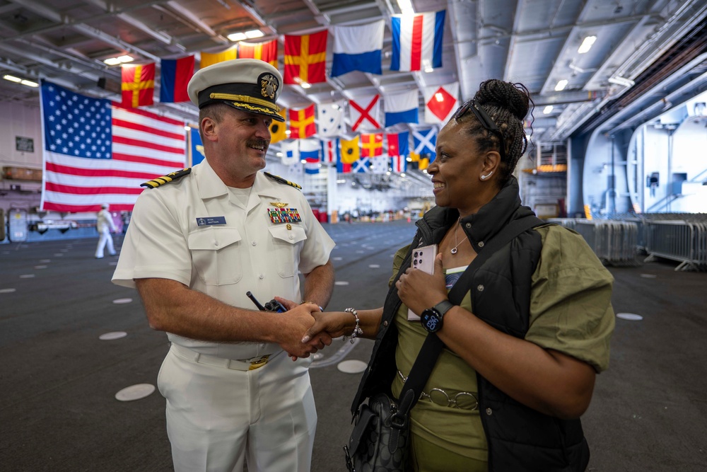 USS Carl Vinson (CVN 70) Hosts the Los Angeles Chamber of Commerce during Los Angeles Fleet Week 2024