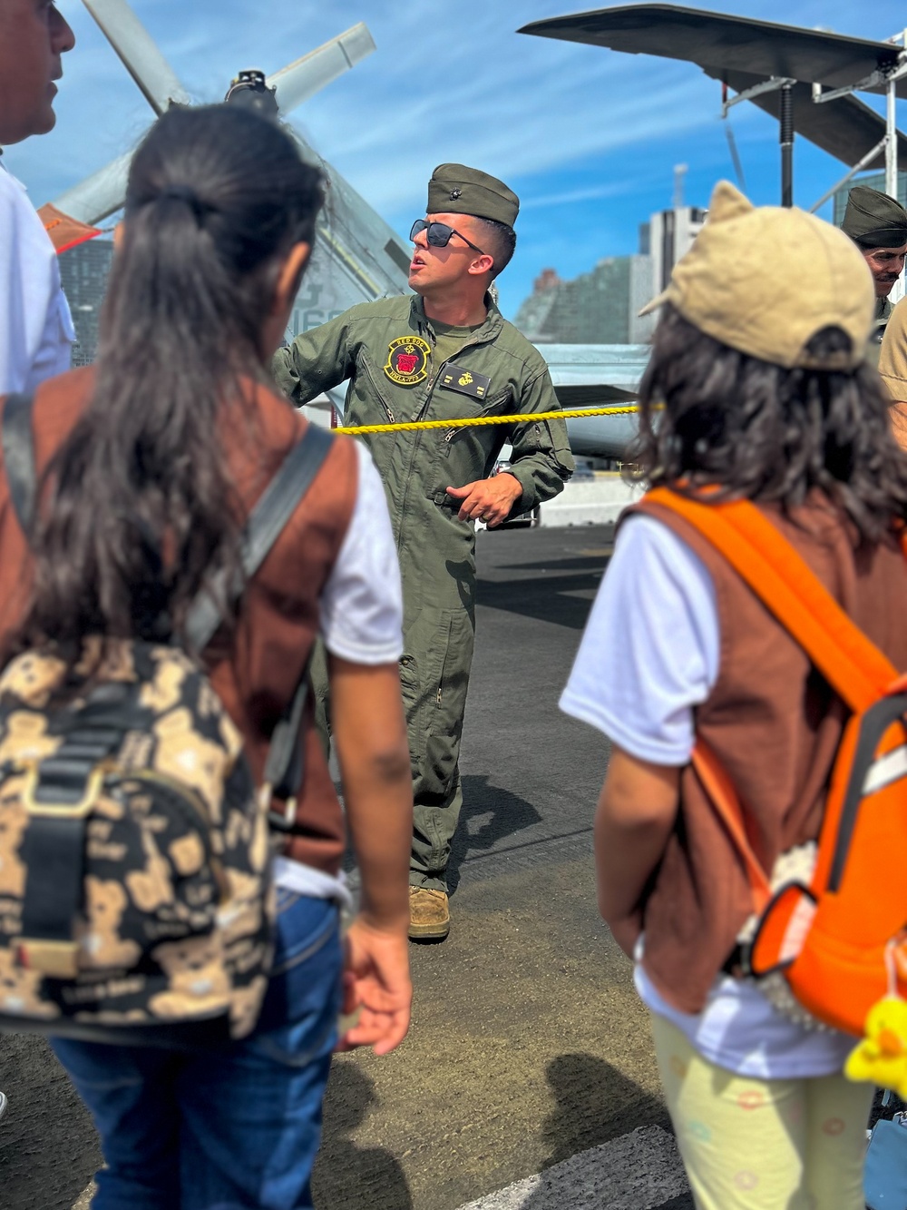 Fleet Week New York 2024: Girl Scout Troop 6000 Visits USS Bataan