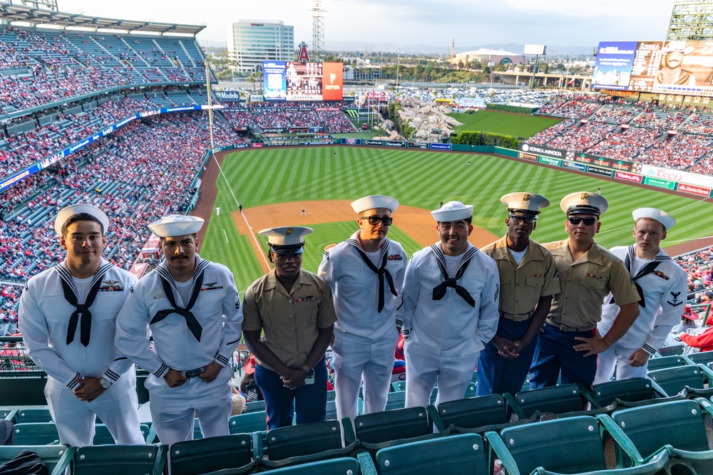 LA Fleet Week 24: Anaheim Angels Game