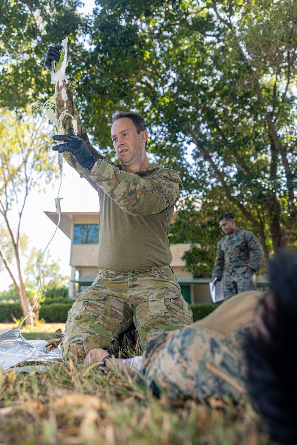 MRF-D 24.3: U.S. Navy, ADF participate in Valkyrie emergency fresh whole blood transfusion training