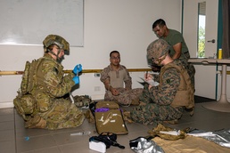 MRF-D 24.3: U.S. Navy, ADF participate in Valkyrie emergency fresh whole blood transfusion training