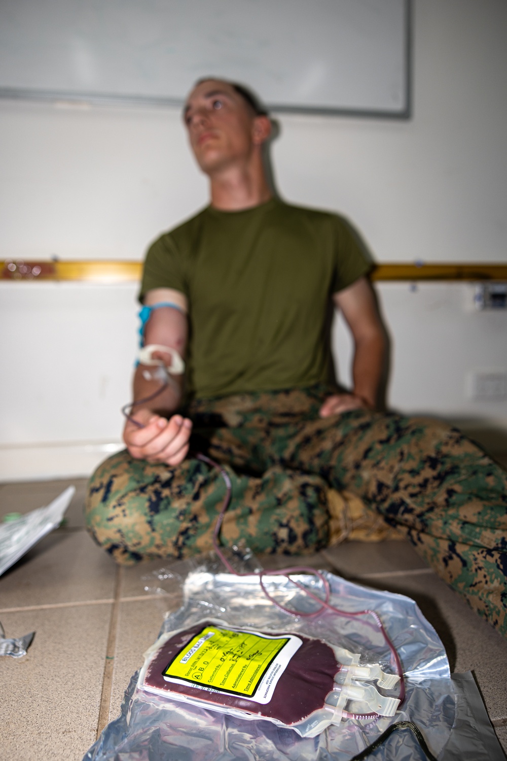 MRF-D 24.3: U.S. Navy, ADF participate in Valkyrie emergency fresh whole blood transfusion training