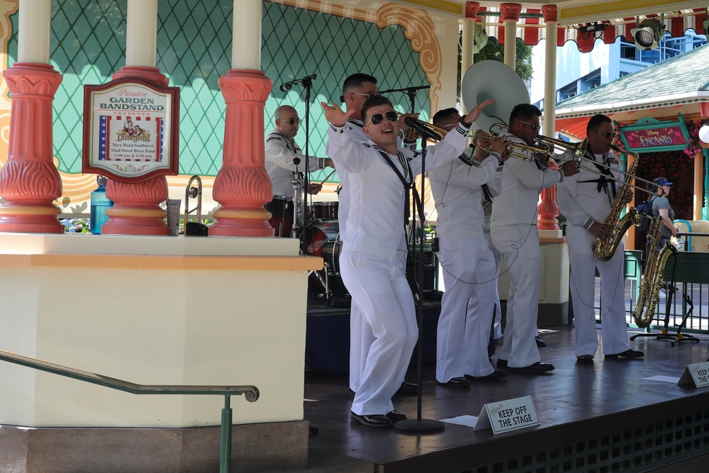 LA Fleet Week 2024: Navy Band at Disney