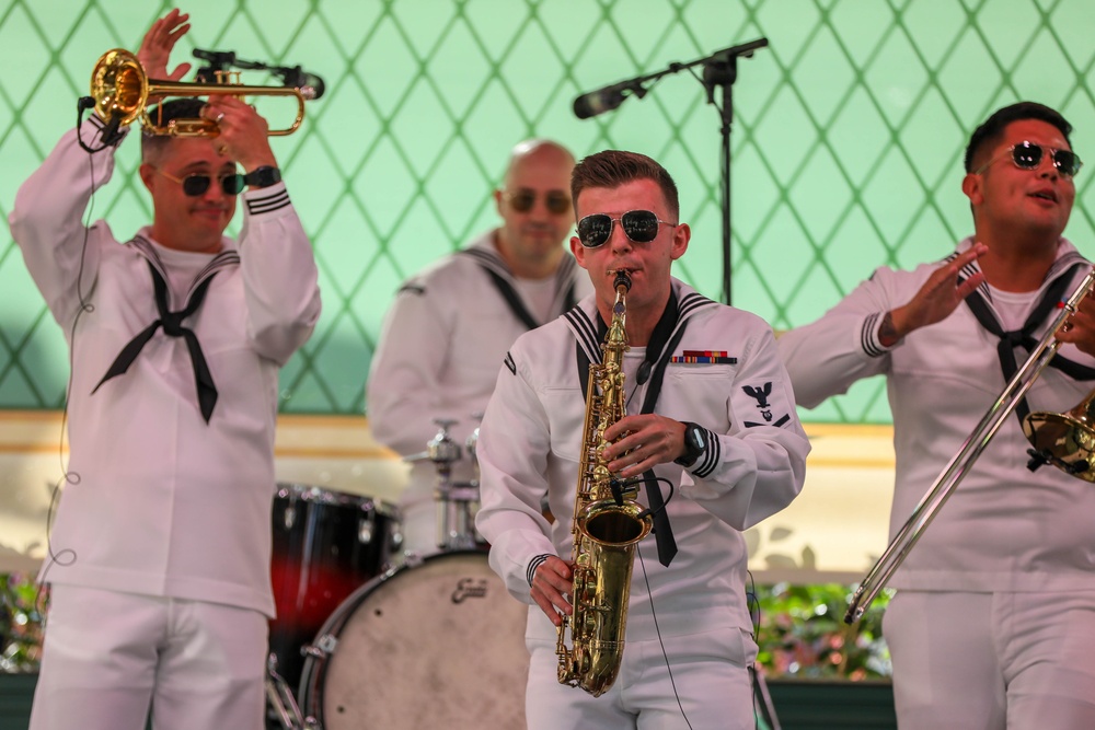 LA Fleet Week 2024: Navy Band at Disney