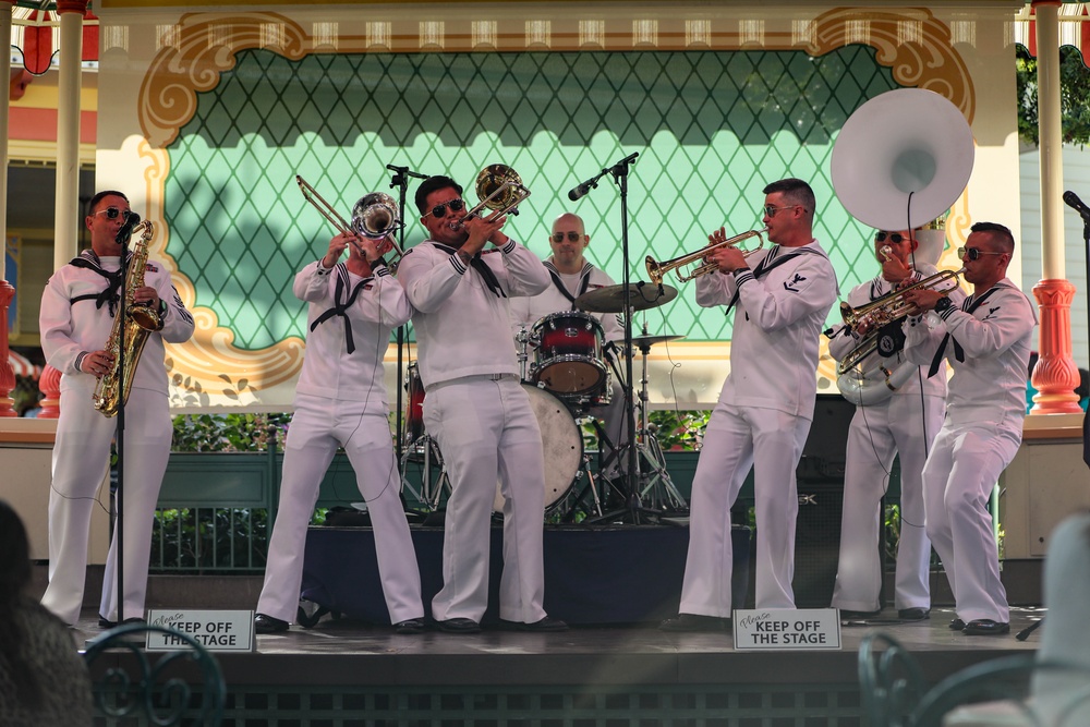LA Fleet Week 2024: Navy Band at Disney