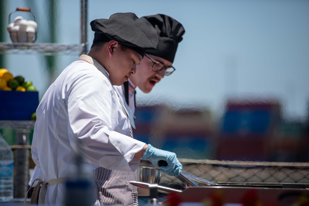 Los Angeles Fleet Week: Galley Wars