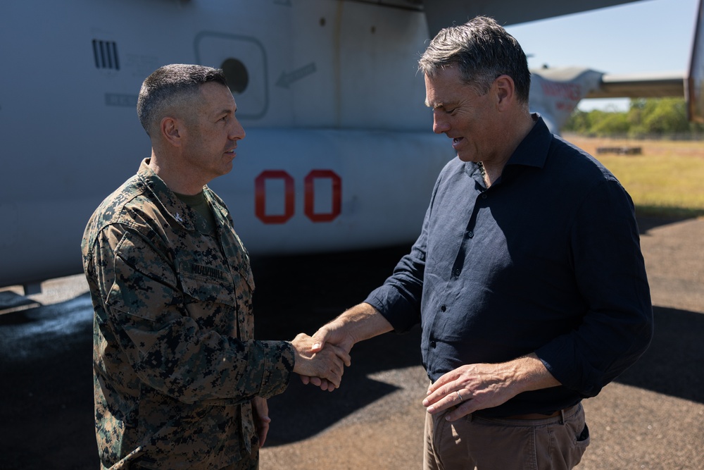 MRF-D 24.3: Australian Deputy Prime Minister visits Marines in Darwin