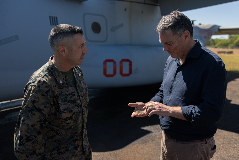 MRF-D 24.3: Australian Deputy Prime Minister visits Marines in Darwin