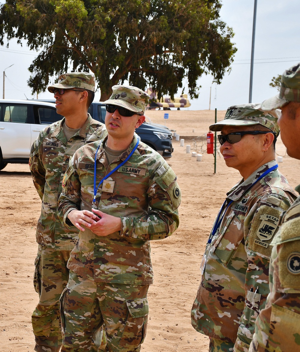 SETAF command chaplain observes 653rd RSG operations in Tifnit