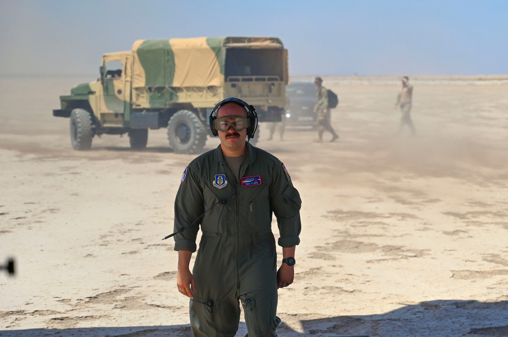 Load, fly, drop at African Lion 2024