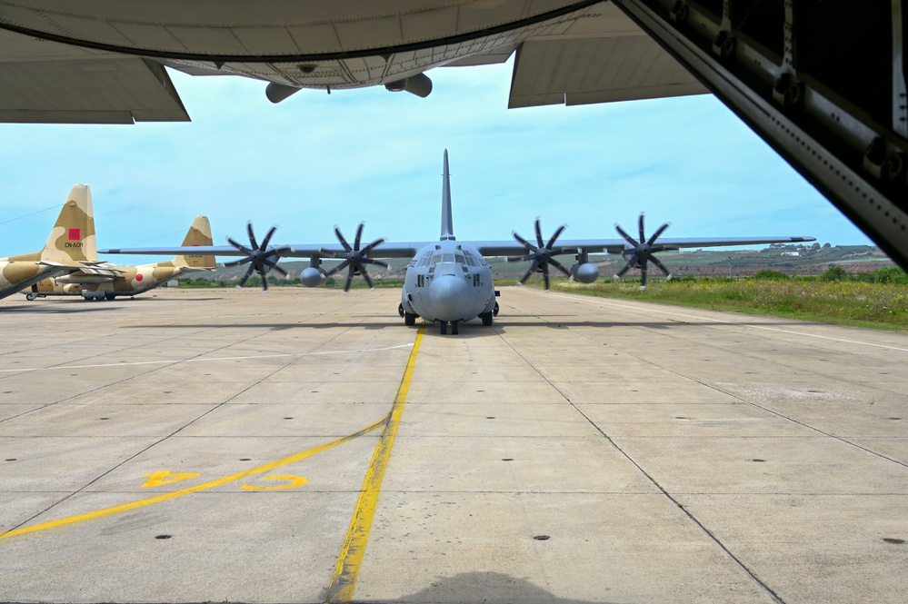 Load, fly, drop at African Lion 2024