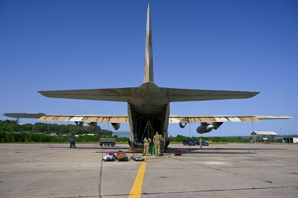 Combined Herc AE training at African Lion 2024