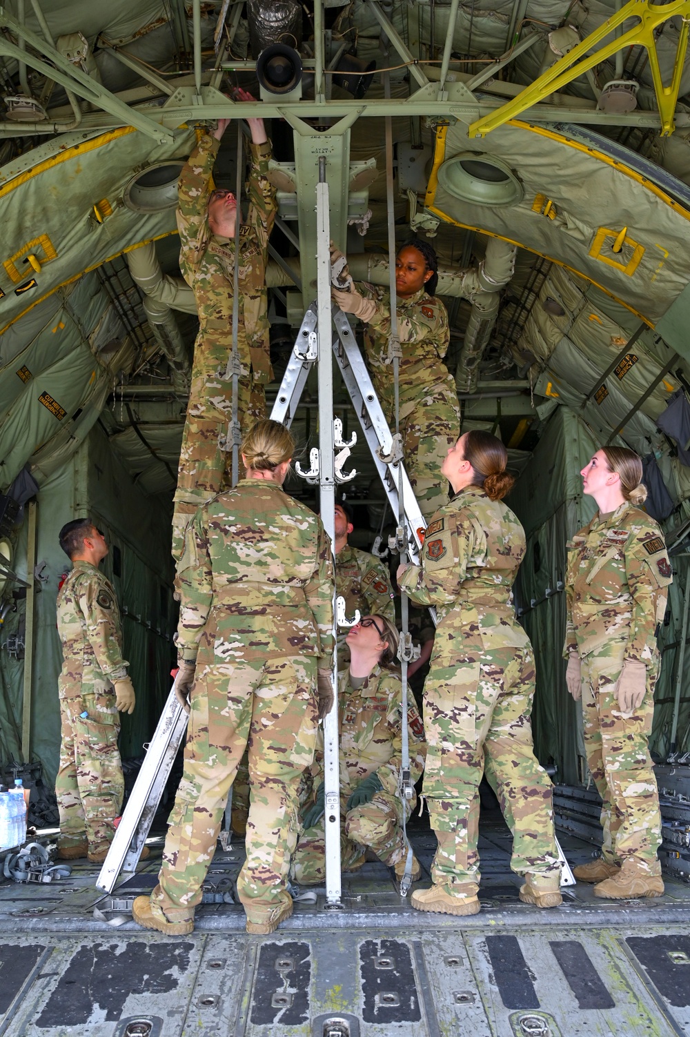 Combined Herc AE training at African Lion 2024