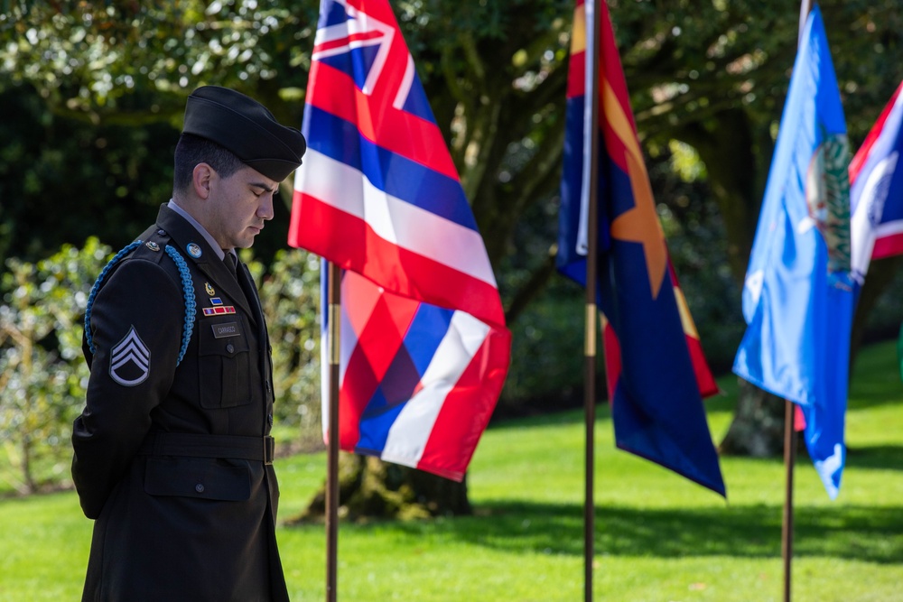 Memorial Day Remembrance Ceremony at Normandy American Cemetery