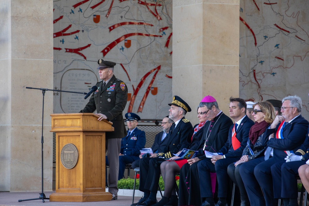 Memorial Day Remembrance Ceremony at Normandy American Cemetery