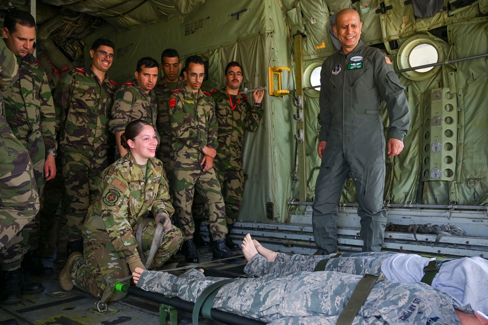 Combined Herc AE training at African Lion 2024