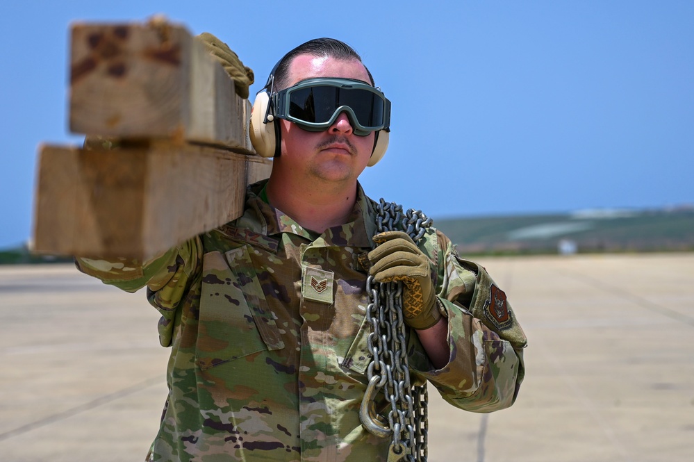 Method B combat offload training at African Lion 2024