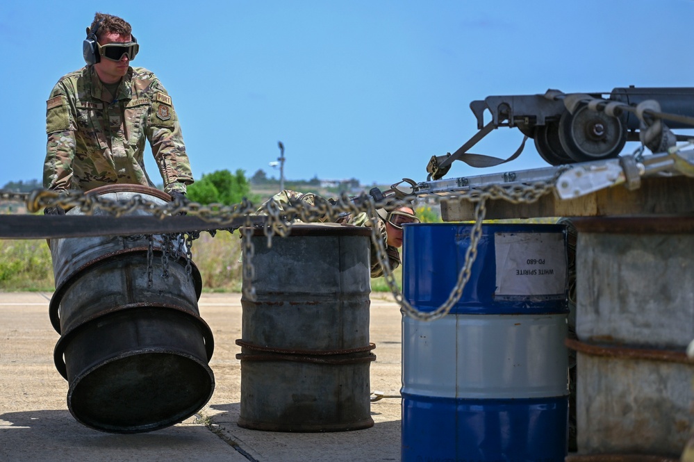 Method B combat offload training at African Lion 2024