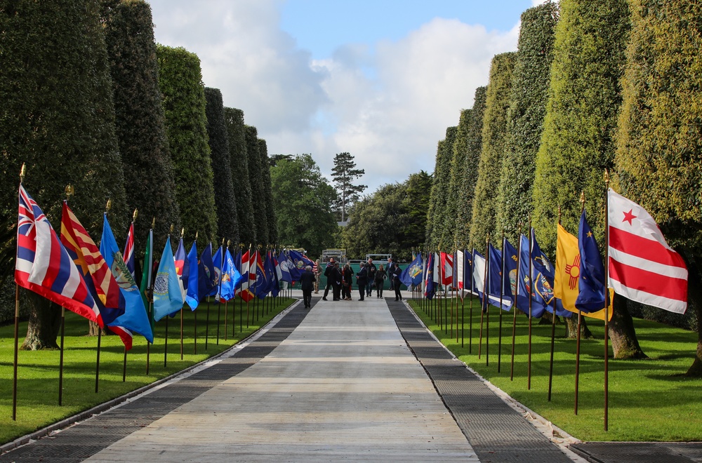 Normandy Beach Memorial Service