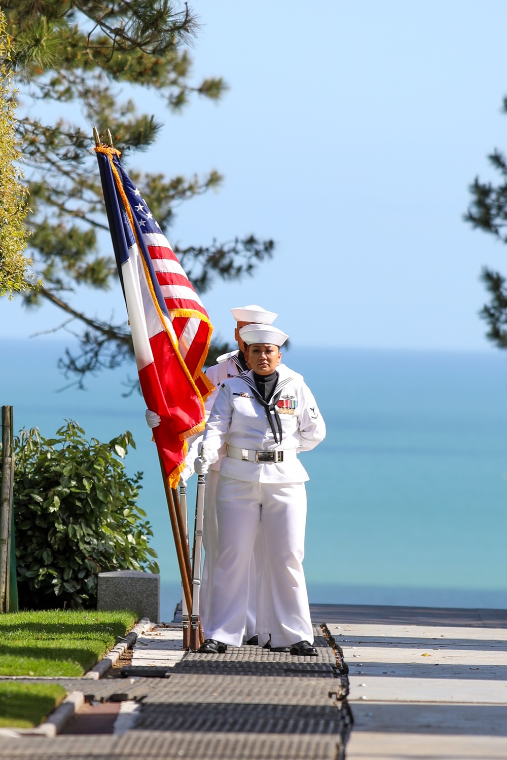 Normandy Beach Memorial Service