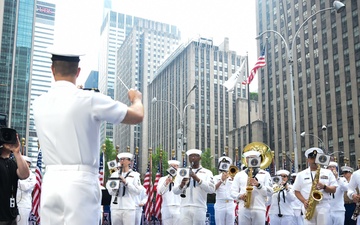 U.S. Navy Ceremonial Band Northeast Performs at Fox &amp; Friends Studios