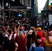 Quantico Marine Corps Band perform at Times Square during Fleet Week New York 2024