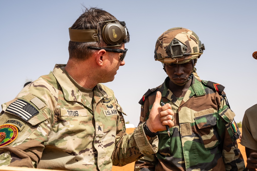 US, Netherlands train Armed Forces of Senegal on marksmanship skills