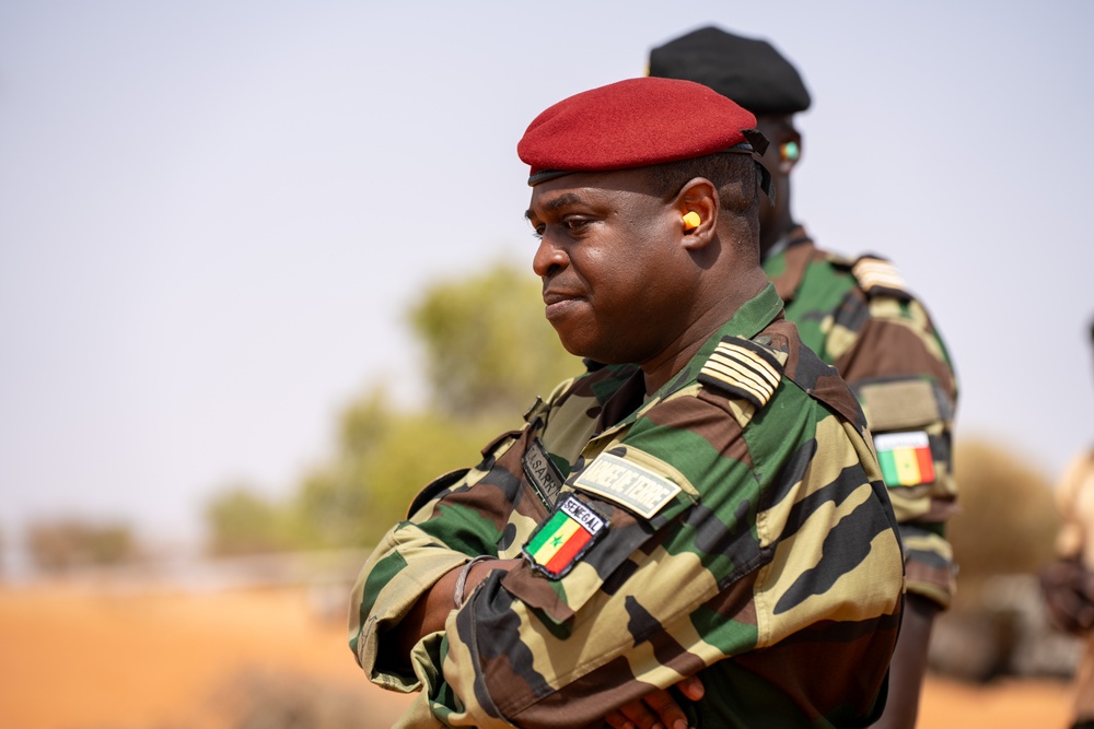 US, Netherlands train Armed Forces of Senegal on marksmanship skills