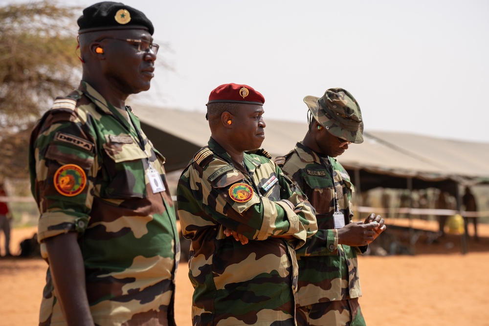 US, Netherlands train Armed Forces of Senegal on marksmanship skills