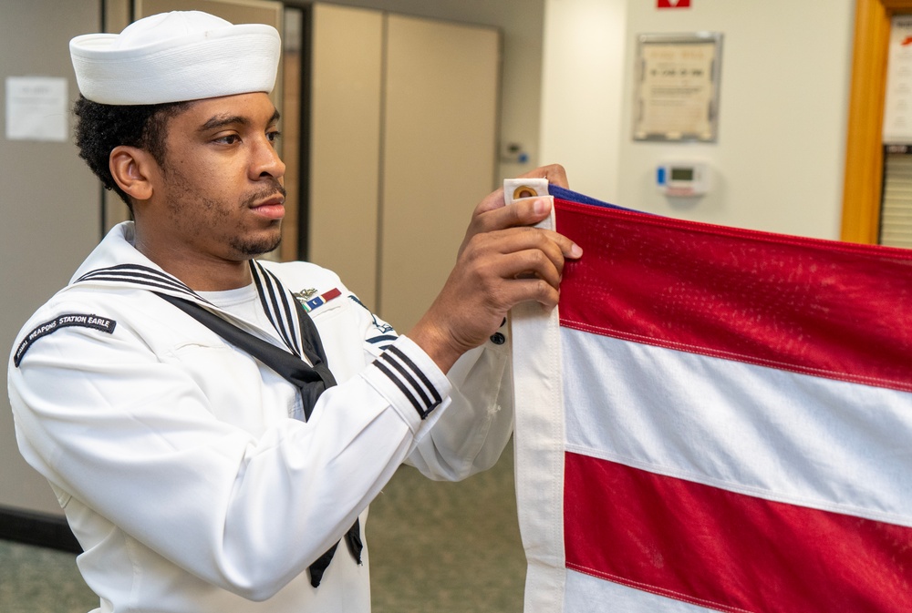 Folding The Flag