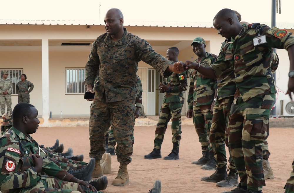 Armed Forces of Senegal demonstrate combat lifesaving skills during African Lion 2024